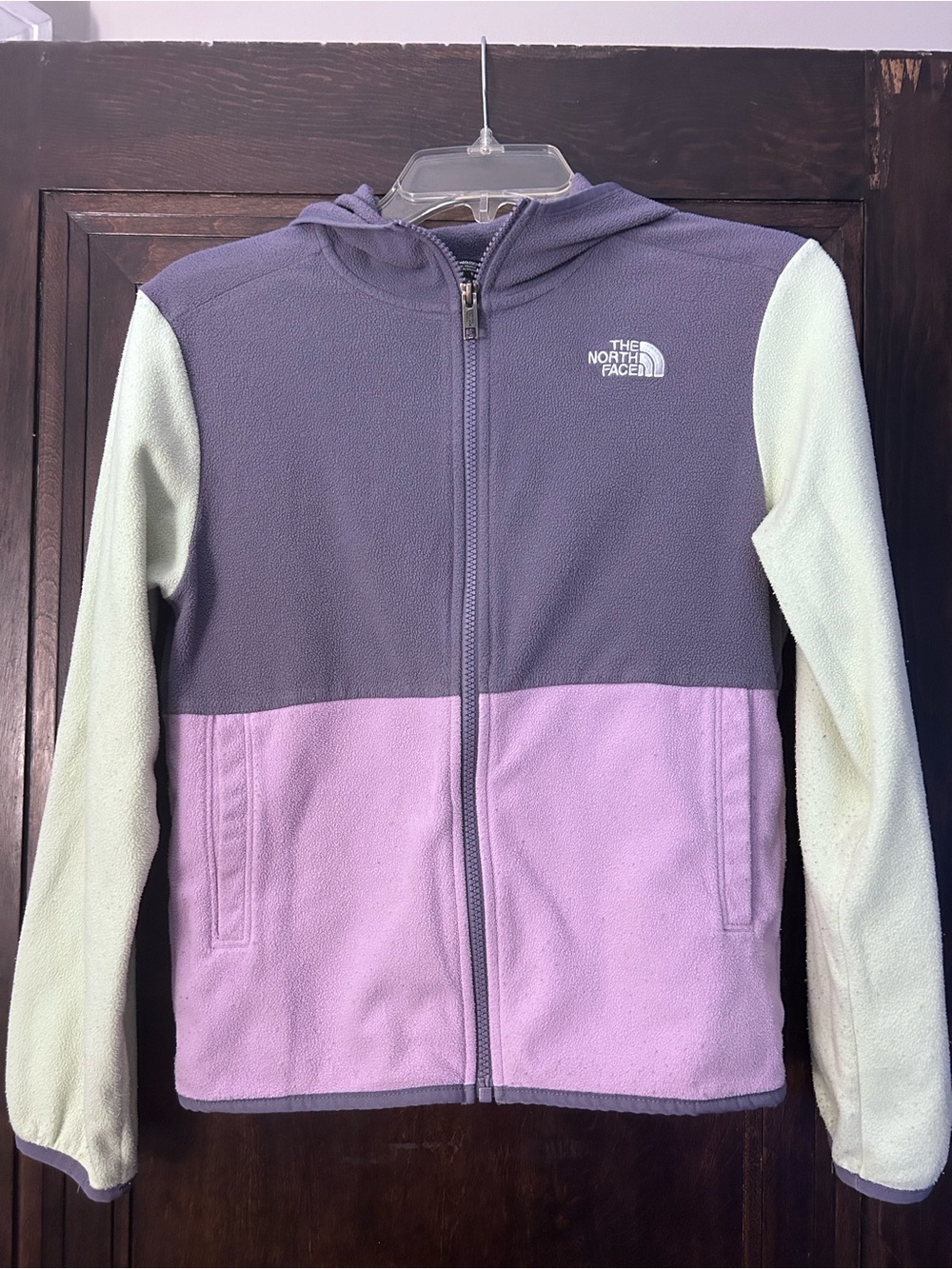The North Face Girls' Hooded Fleece Jacket